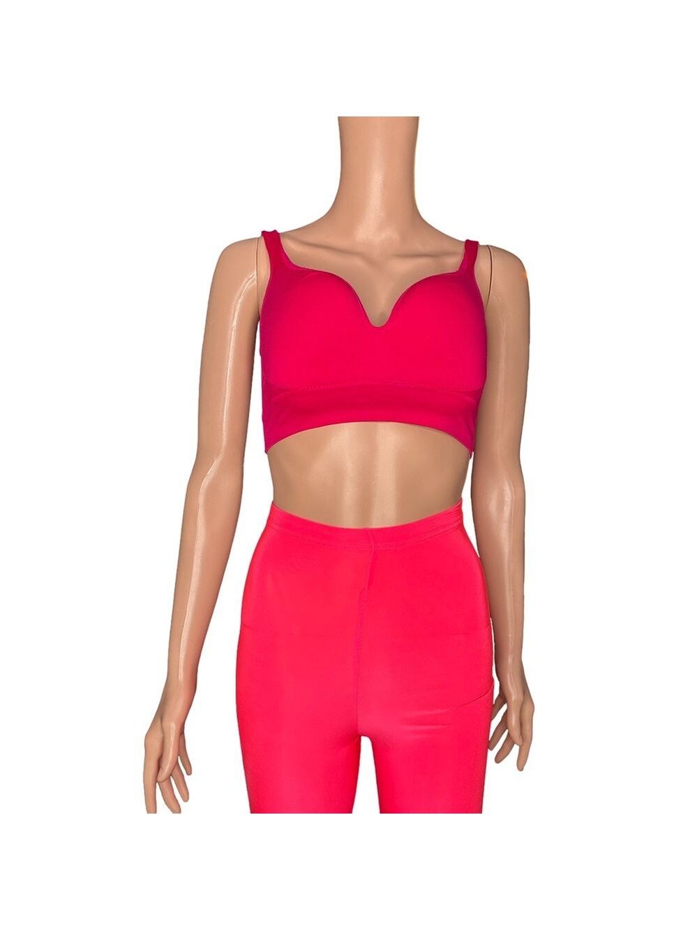 Women's Medium Pink Sports Bra